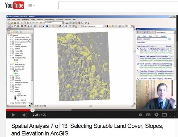 New Spatial Analyst videos explain how to make decisions with GIS.